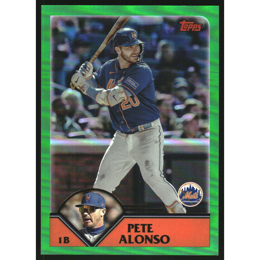 2023 Topps Archives Green #268 Pete Alonso