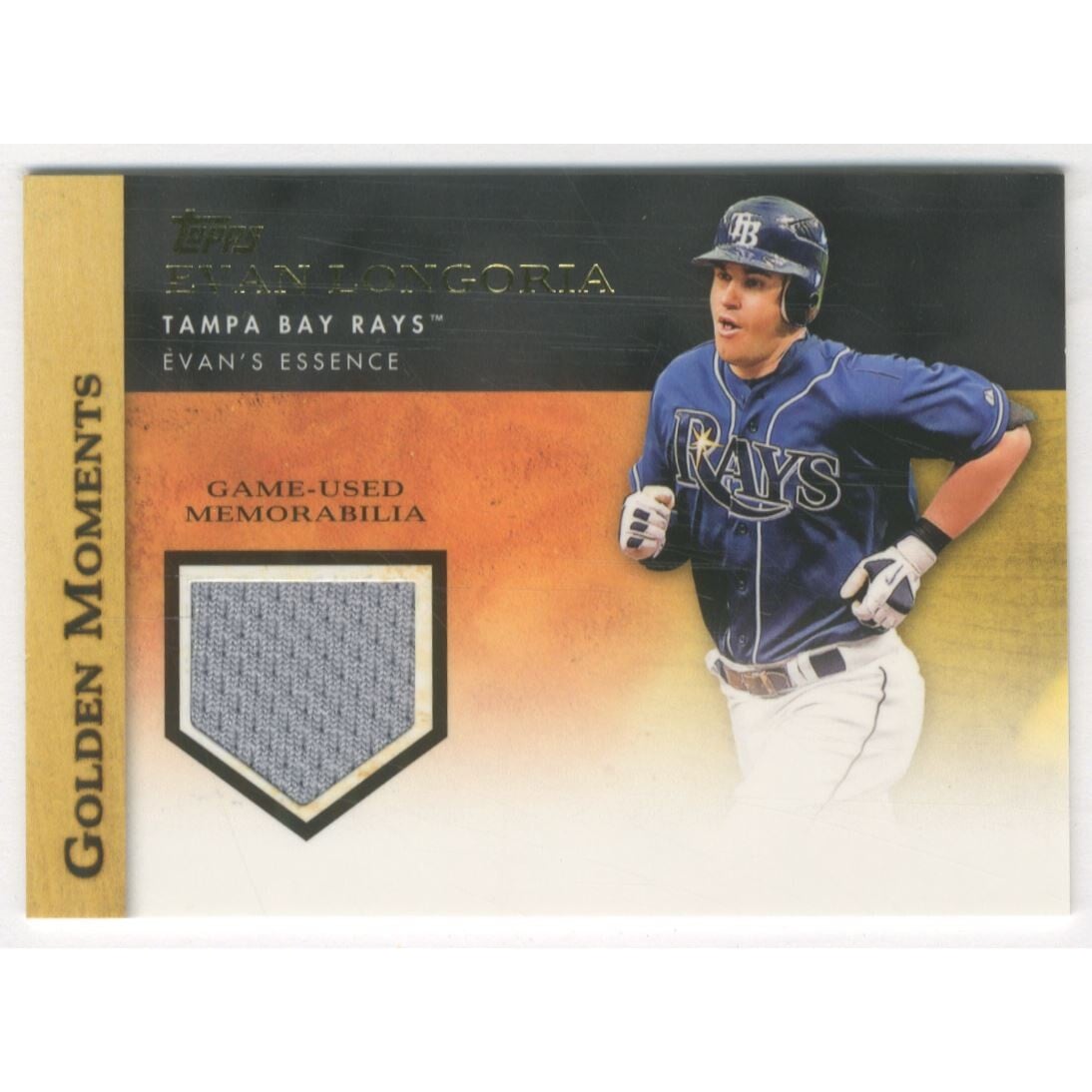 2012 Topps Golden Moments Relics #EL Evan Longoria/Running