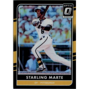 2016 Donruss Optic Black #78 Starling Marte