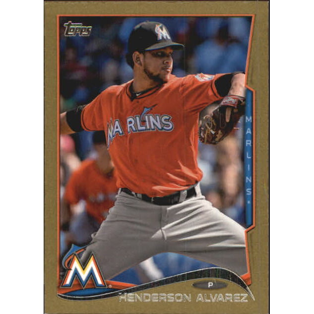 2014 Topps Mini Gold #241 Henderson Alvarez 2014 Topps Mini Gold #241 Henderson Alvarez