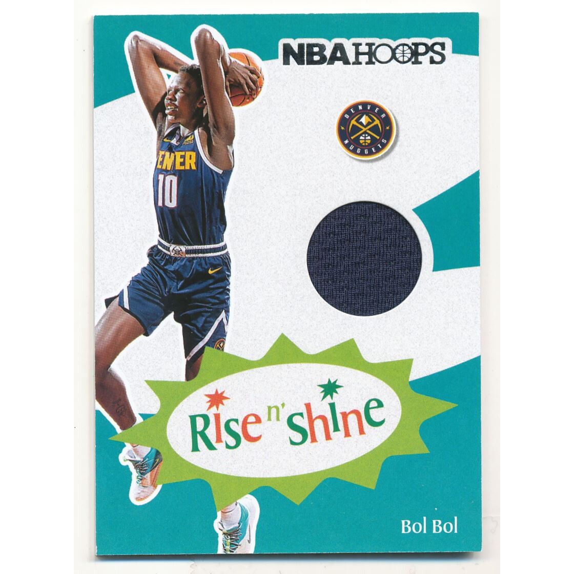 2019-20 Hoops Rise N Shine Memorabilia #28 Bol Bol