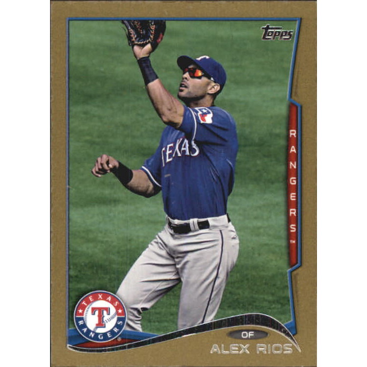 2014 Topps Mini Gold #201 Alex Rios