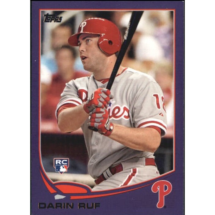 2013 Topps Toys R Us Purple Border #83 Darin Ruf. rookie card picture