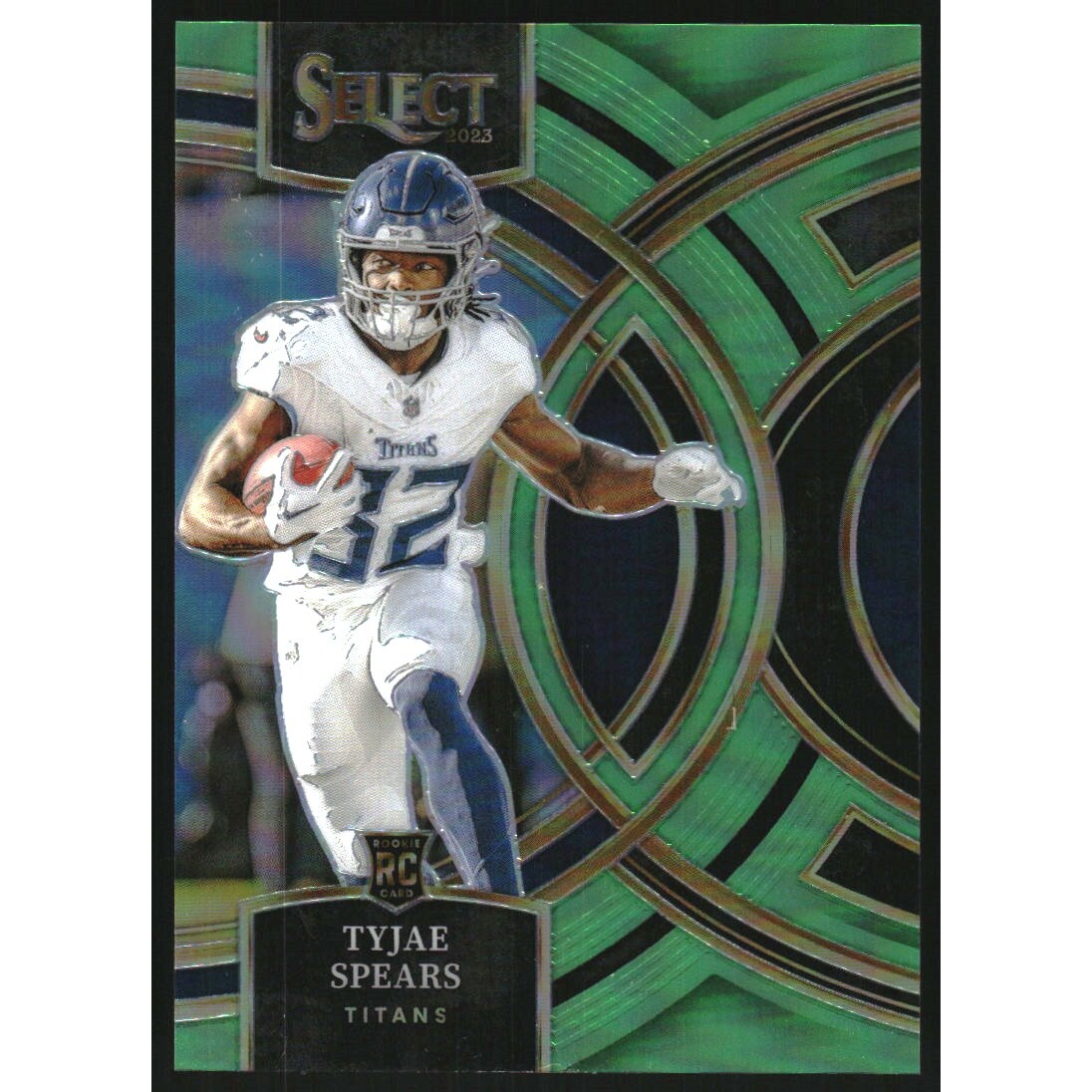 2023 Select Prizm Neon Green #172 Tyjae Spears