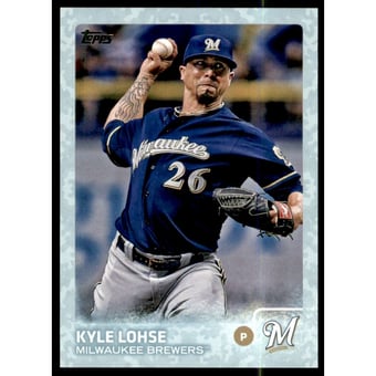 2015 Topps Snow Camo #410 Kyle Lohse