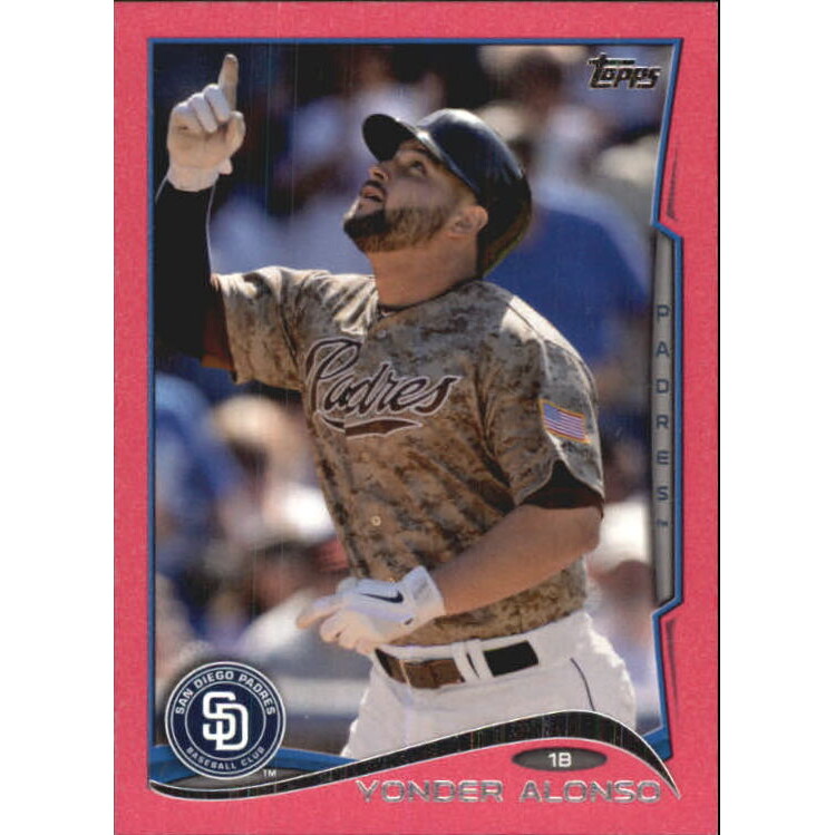 2014 Topps Mini Pink #129 Yonder Alonso