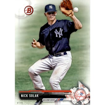 2017 Bowman Draft 5x7 #BD10 Nick Solak
