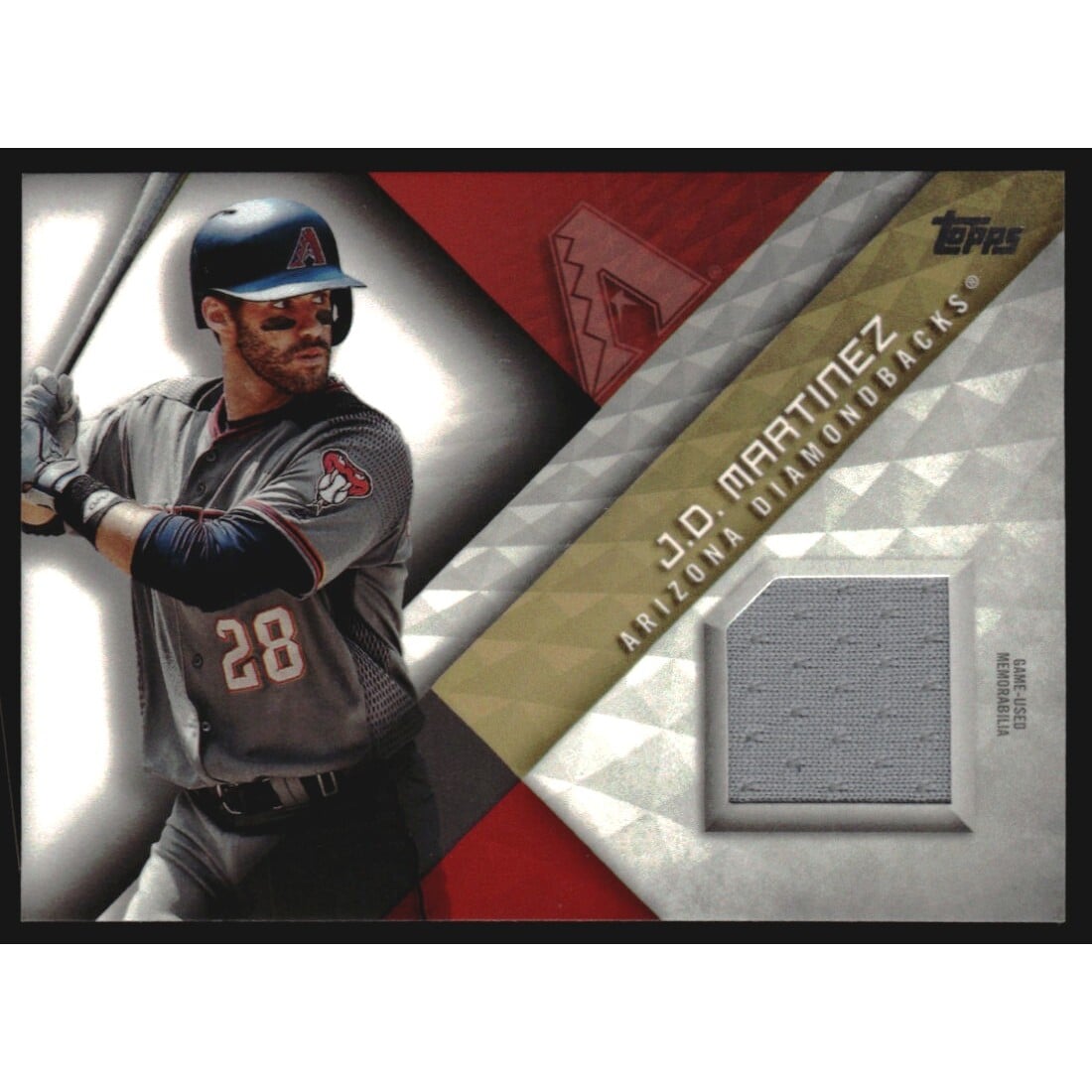 2018 Topps Major League Materials #MLMJM J.D. Martinez