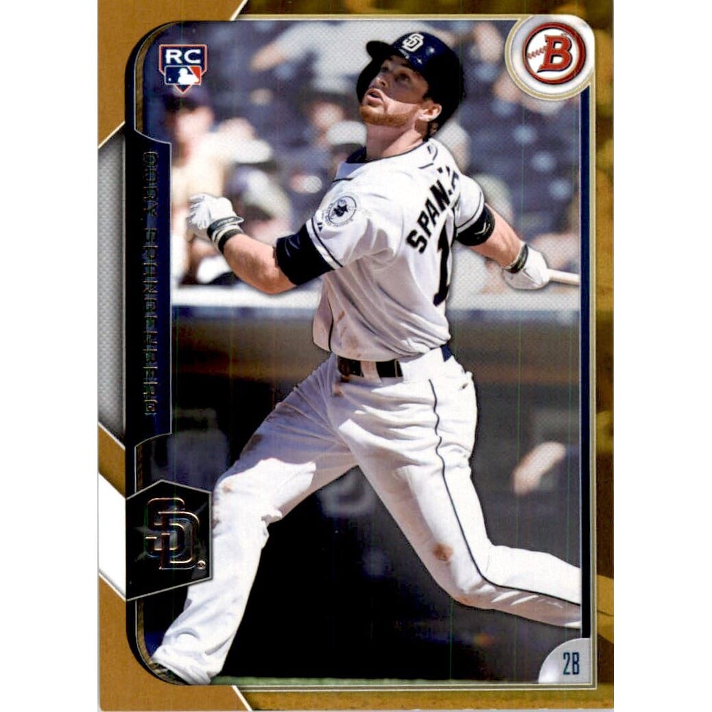 2015 Bowman Gold #128 Cory Spangenberg