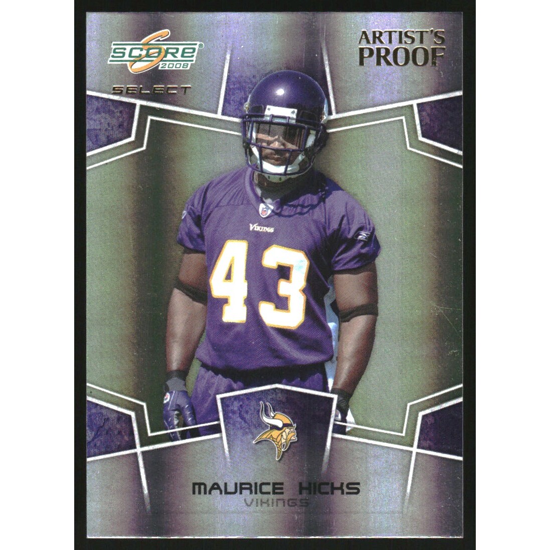 2008 Select Artist's Proof #170 Maurice Hicks