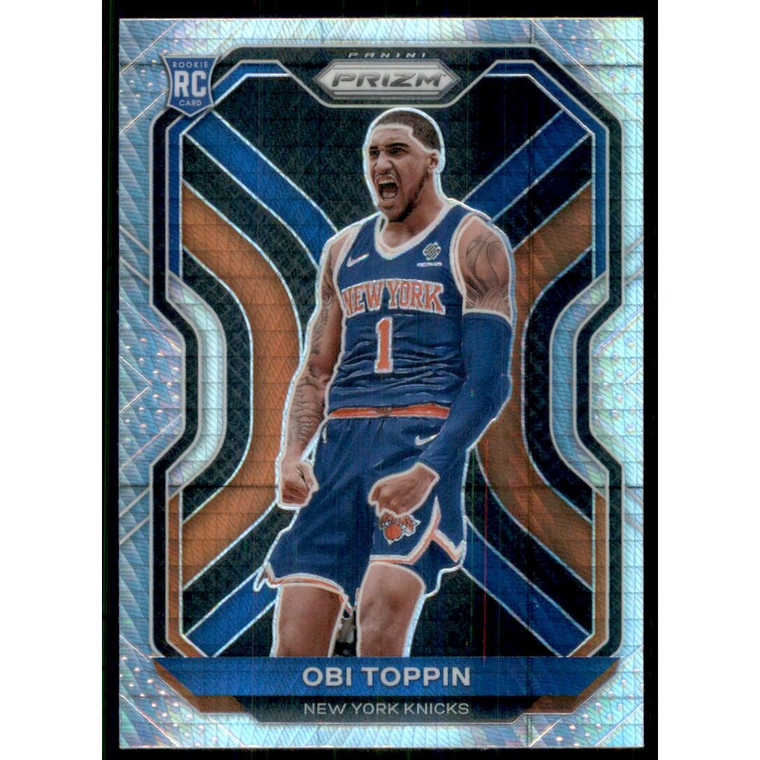 2020-21 Panini Prizm Prizms Hyper #280 Obi Toppin 2020-21 Panini Prizm Prizms Hyper #280 Obi Toppin