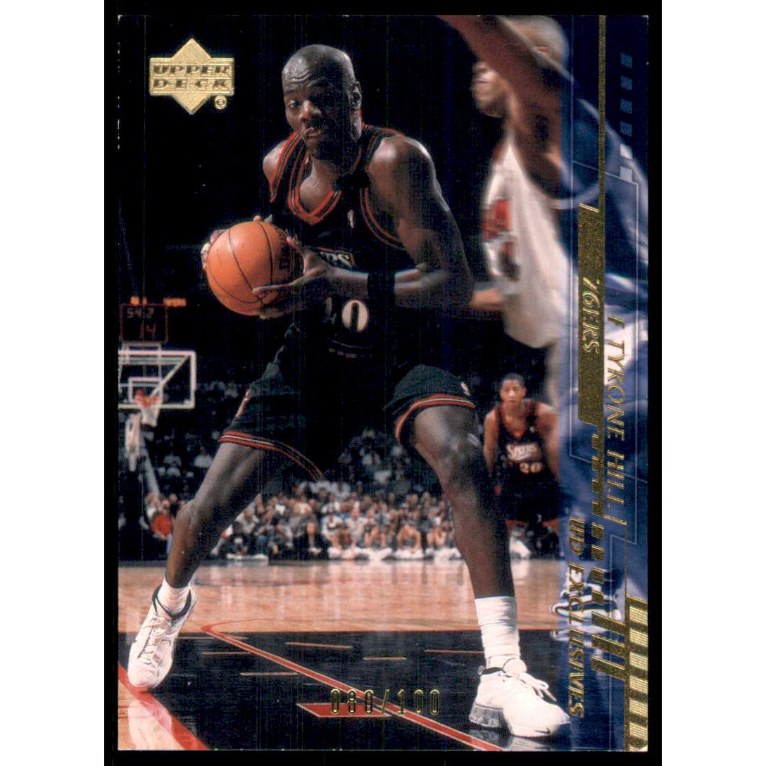 2000-01 Upper Deck Gold #126 Tyrone Hill. rookie card picture