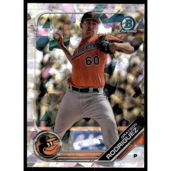 2019 Bowman Chrome Draft Sapphire #BDC121 Grayson Rodriguez