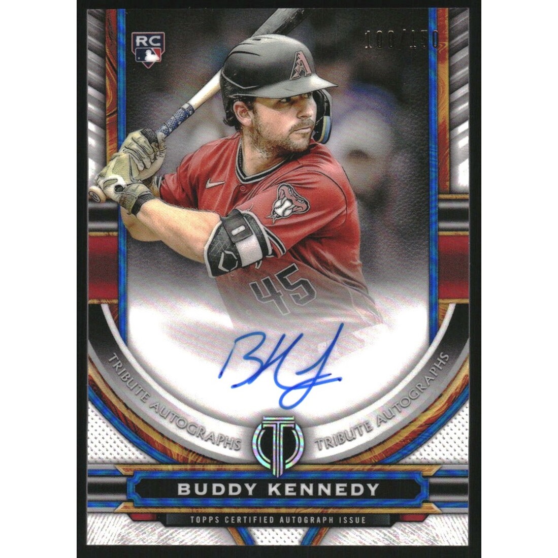 2023 Topps Tribute Autographs Blue #TABK Buddy Kennedy