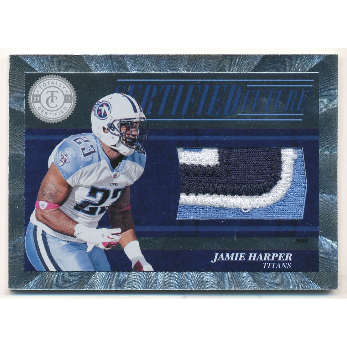 2011 Totally Certified Future Materials Prime #27 Jamie Harper/49