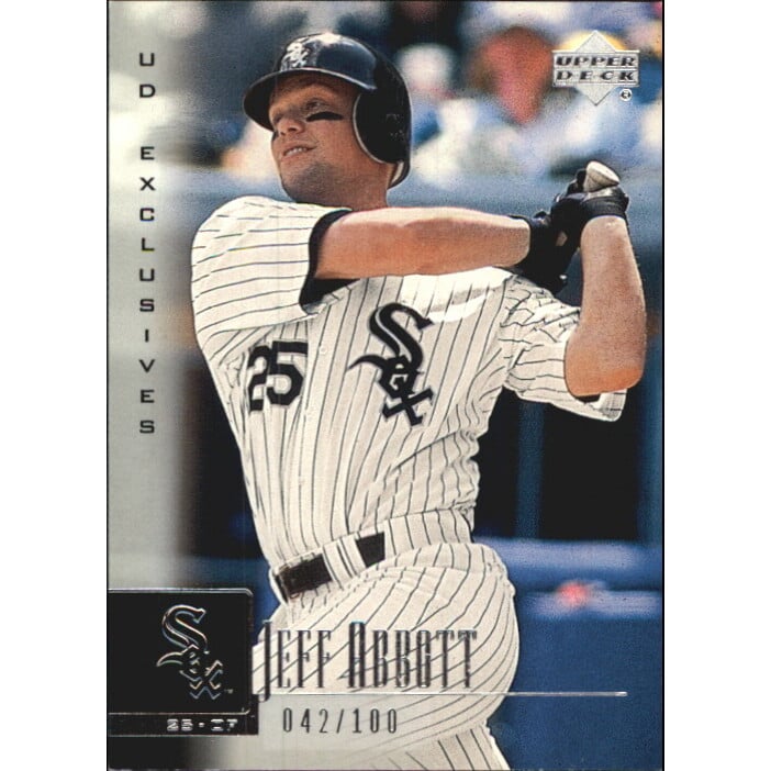 2001 Upper Deck Exclusives Silver #139 Jeff Abbott. rookie card picture