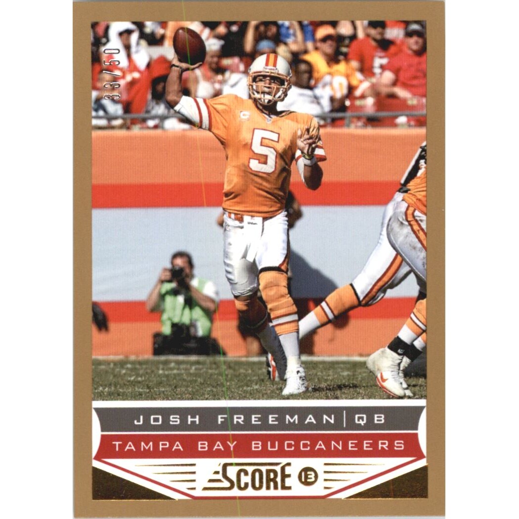 2013 Score Gold Zone #200 Josh Freeman
