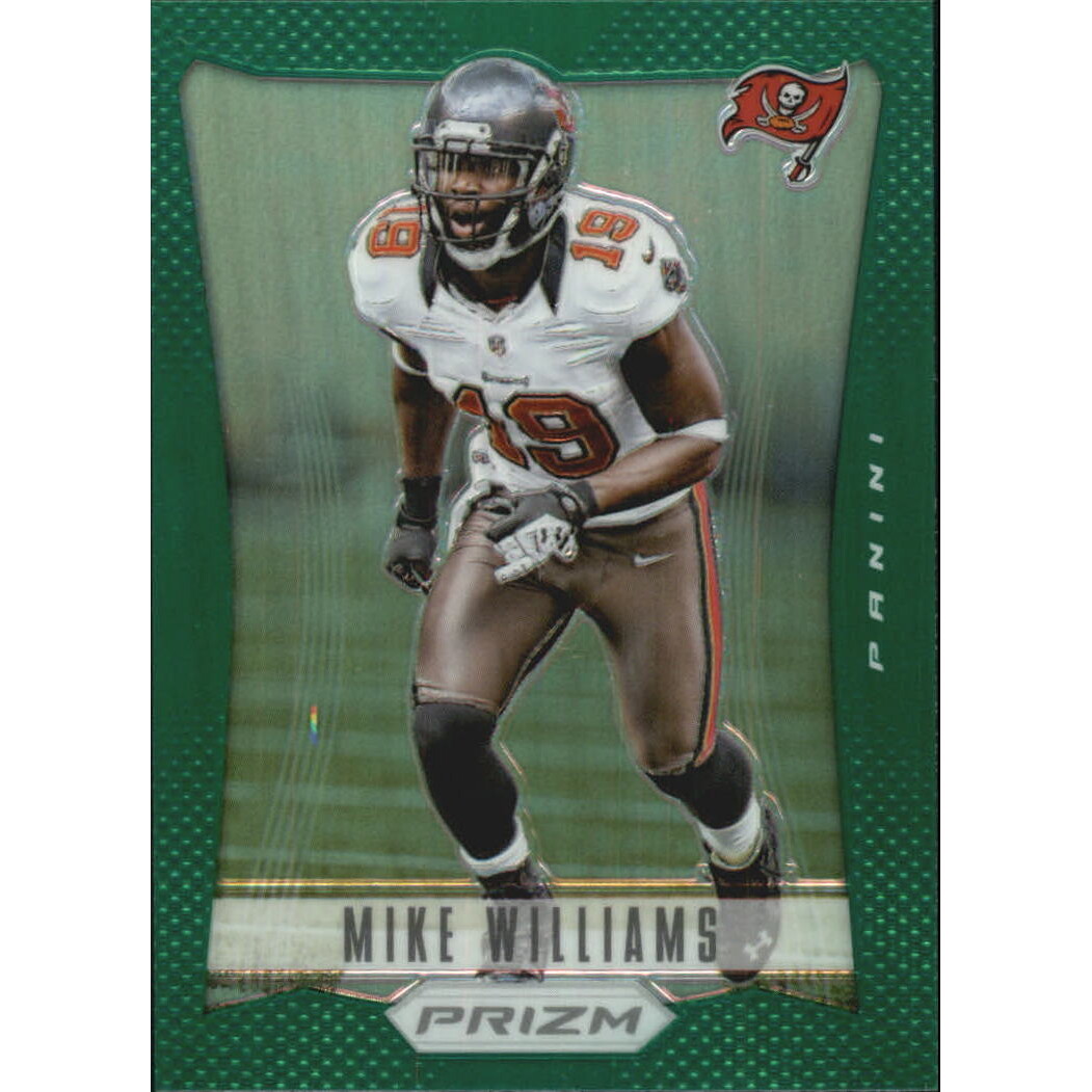 2012 Panini Prizm Prizms Green #183 Mike Williams
