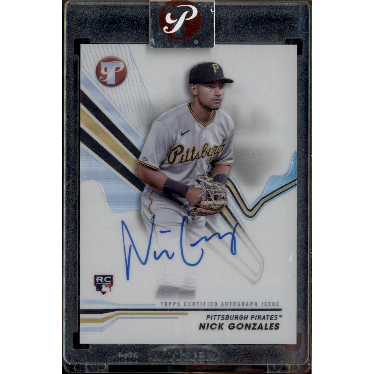 2024 Topps Pristine Autographs #PANGO Nick Gonzales. rookie card picture