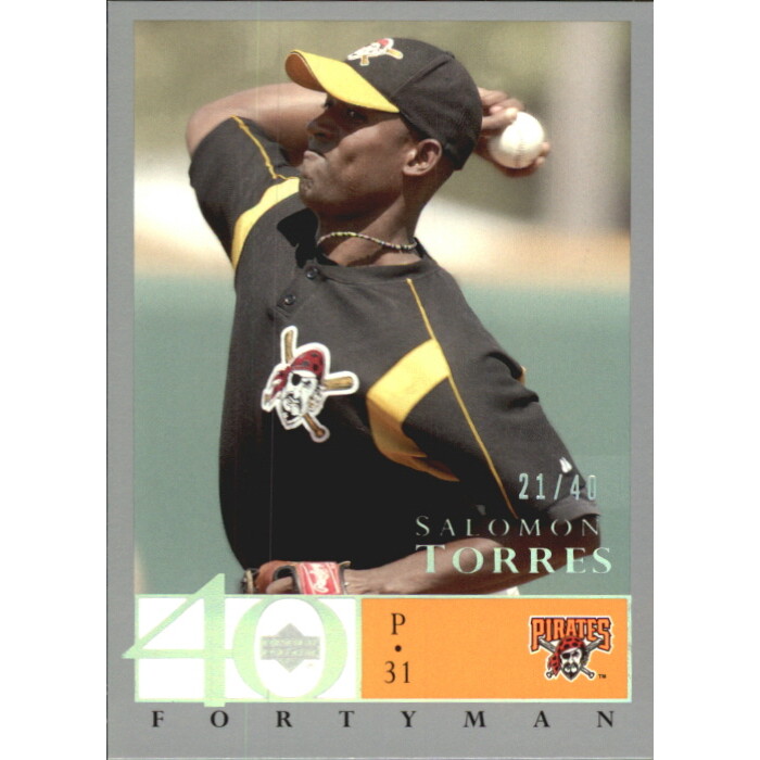 2003 Upper Deck 40-Man Rainbow #706 Salomon Torres. rookie card picture
