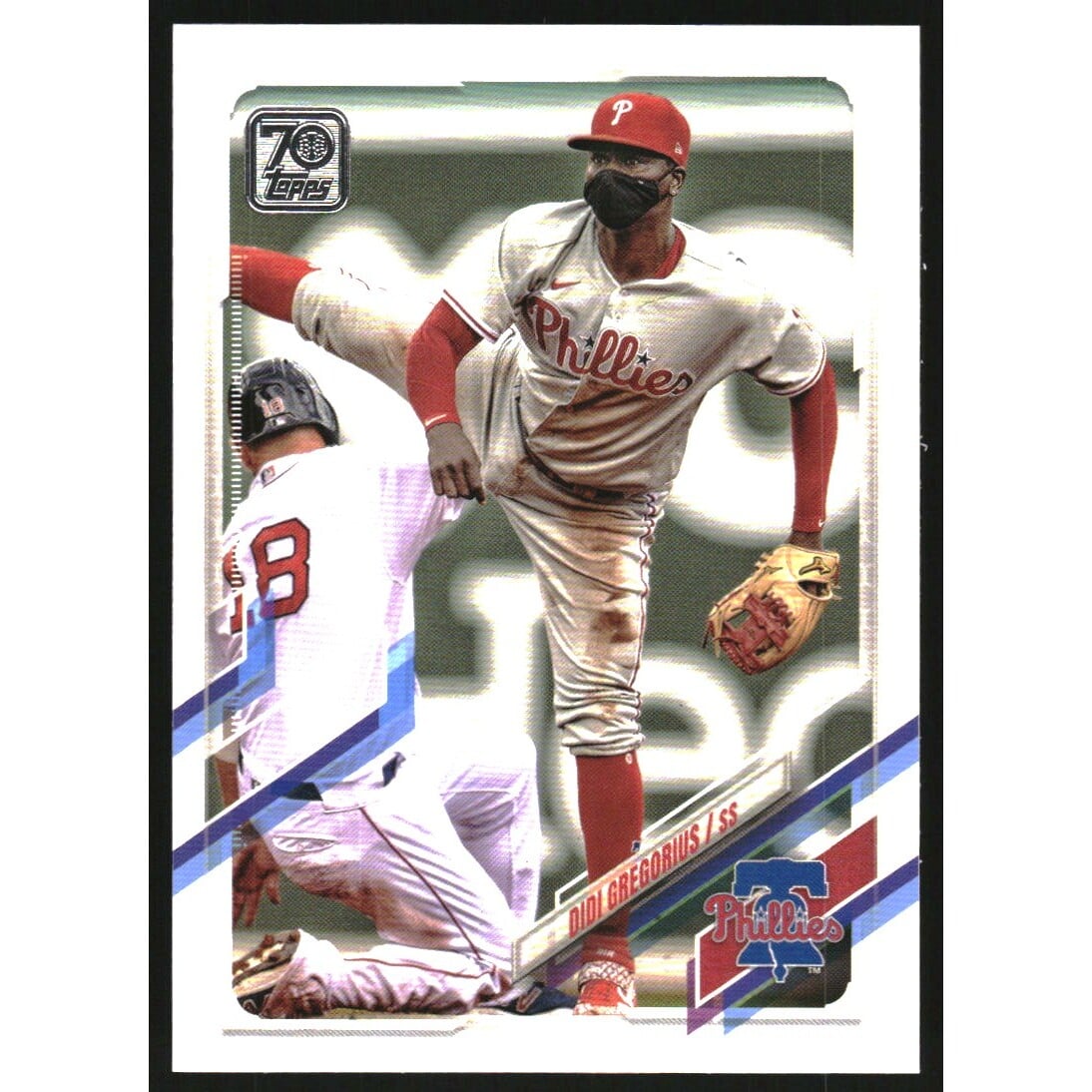2021 Topps Advanced Stats #561 Didi Gregorius. rookie card picture