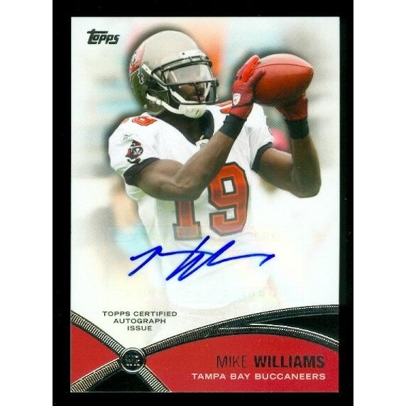 2012 Topps Prolific Playmakers Autographs #PPAMWI Mike Williams
