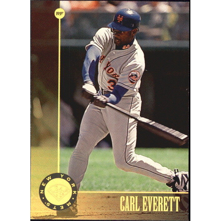 1996 Leaf Gold Press Proofs #136 Carl Everett