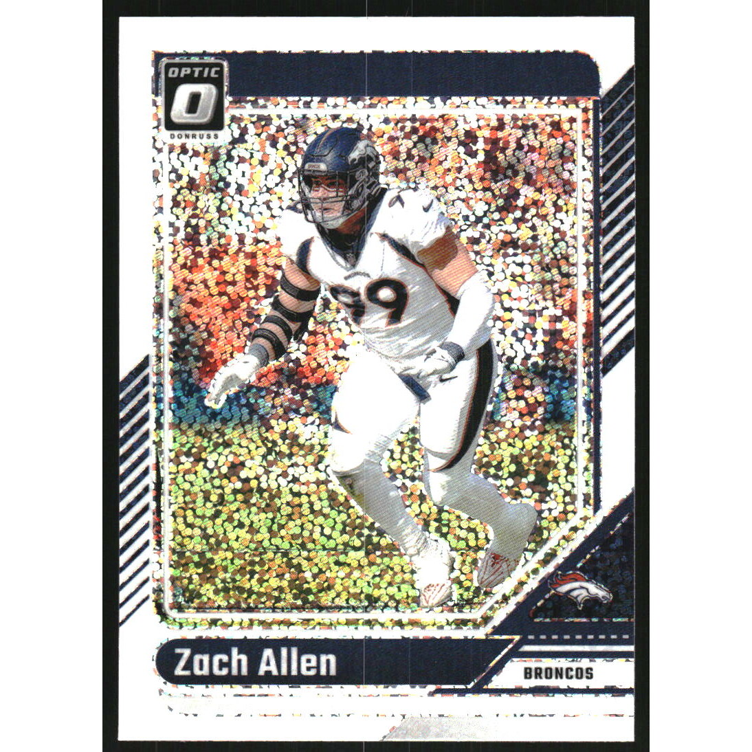 2024 Donruss Optic White Sparkle #61 Zach Allen