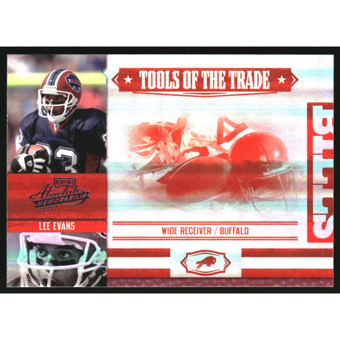 2007 Absolute Memorabilia Tools of the Trade Red Spectrum #97 Lee Evans