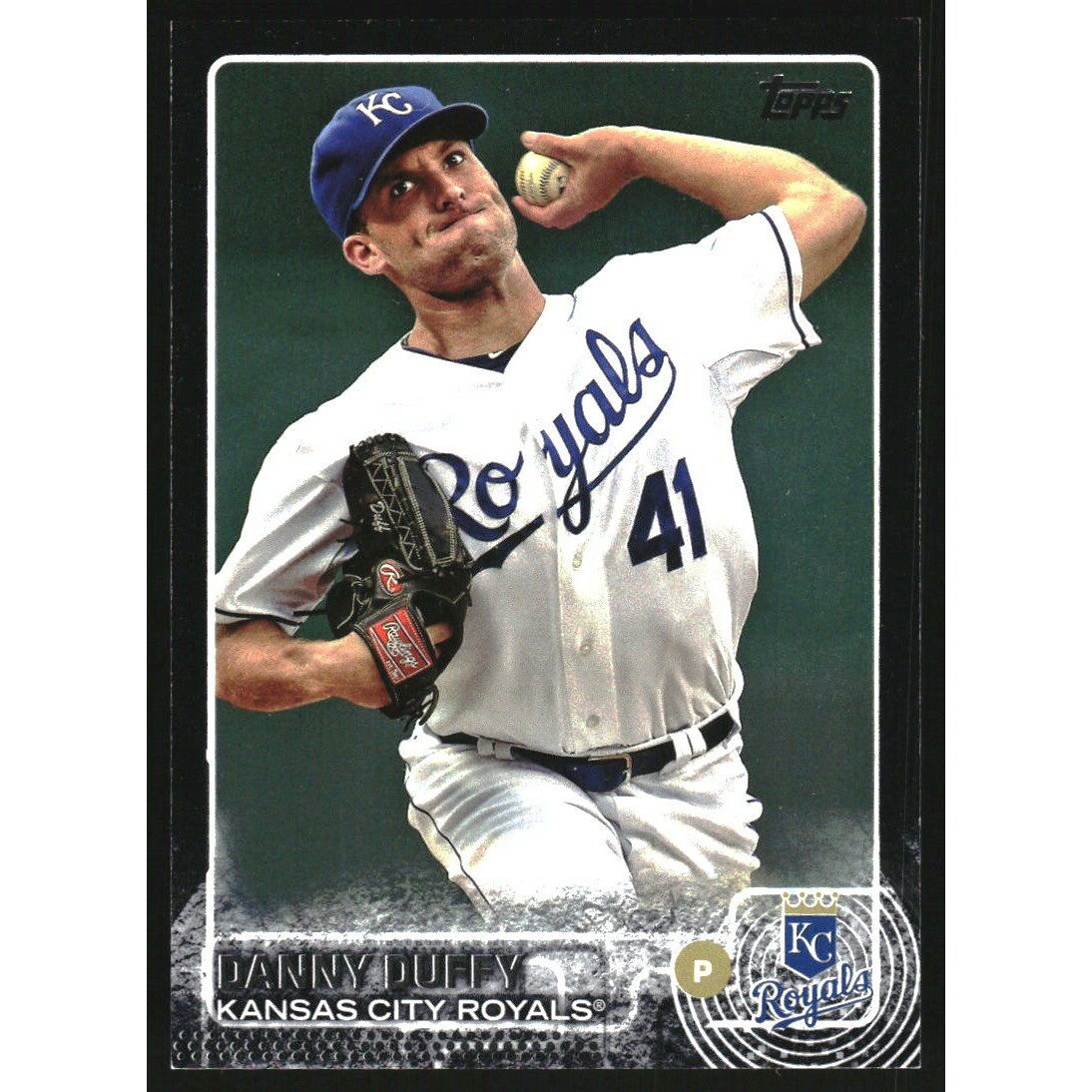 2015 Topps Black #378 Danny Duffy