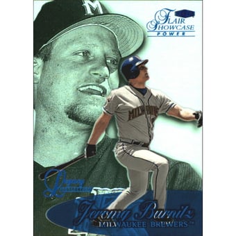 1999 Flair Showcase Legacy Collection Row 3 #115 Jeromy Burnitz