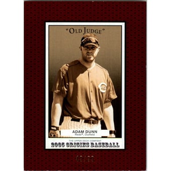 2005 Origins Old Judge Red #74 Adam Dunn