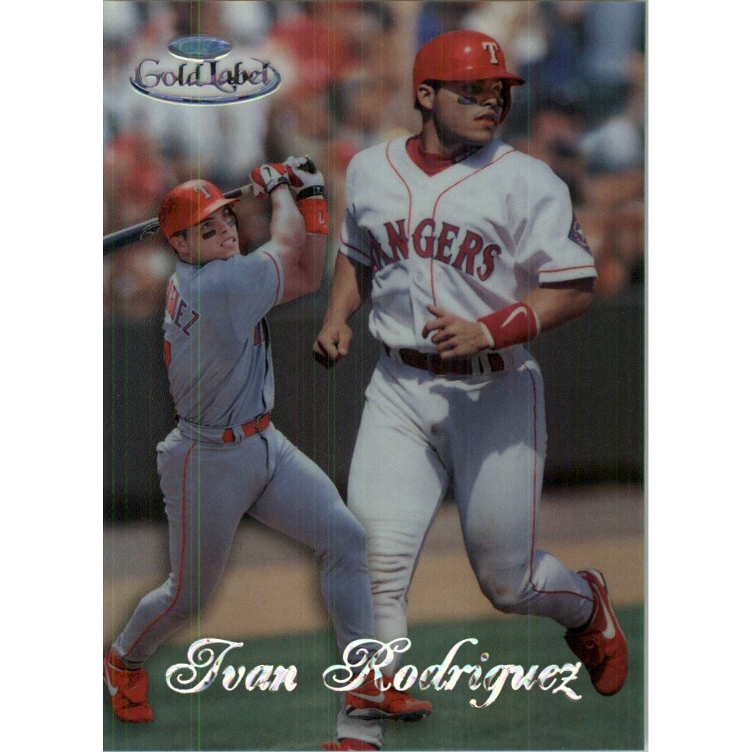1998 Topps Gold Label Class 2 Black #80 Ivan Rodriguez