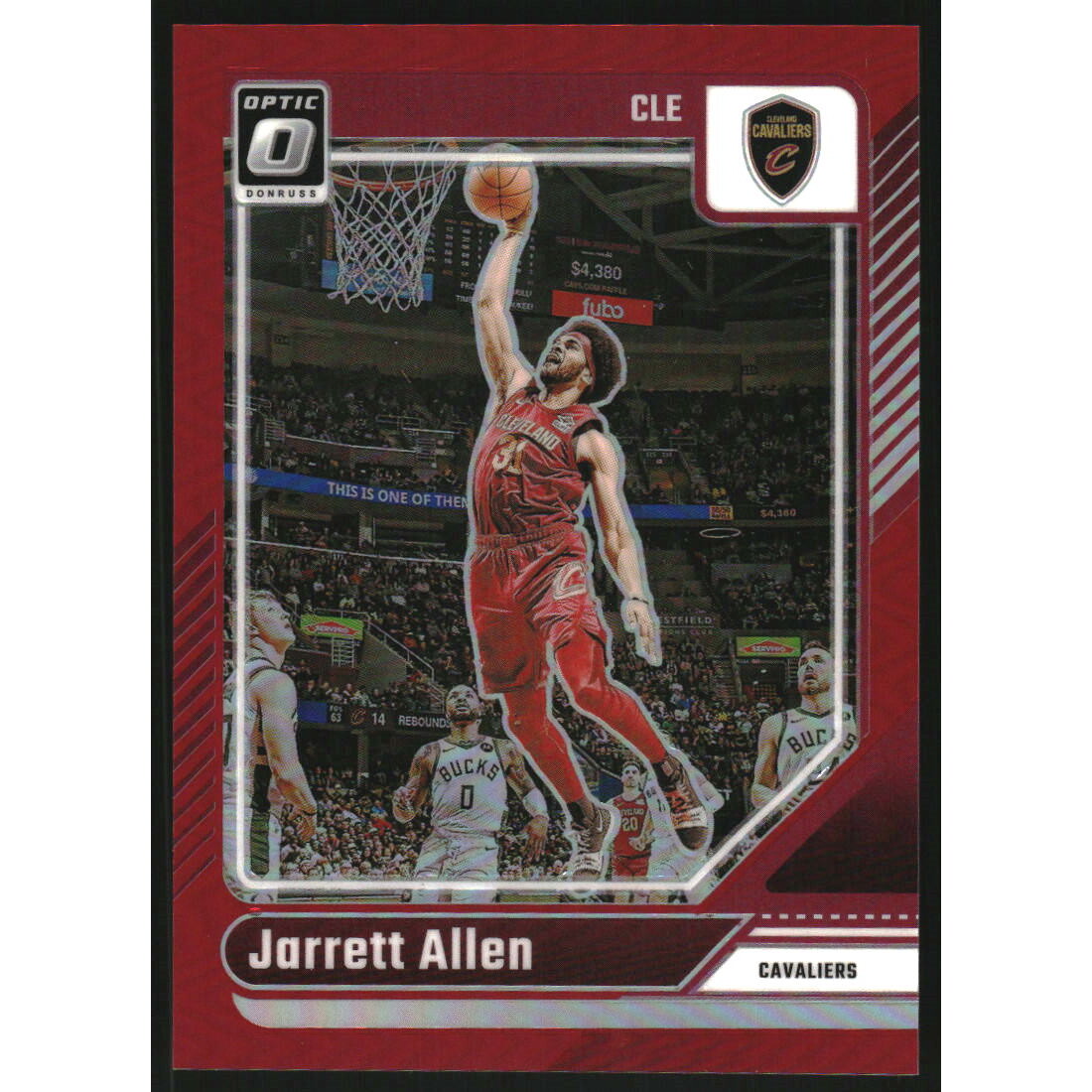 2024-25 Donruss Optic Red #144 Jarrett Allen 2024-25 Donruss Optic Red #144 Jarrett Allen