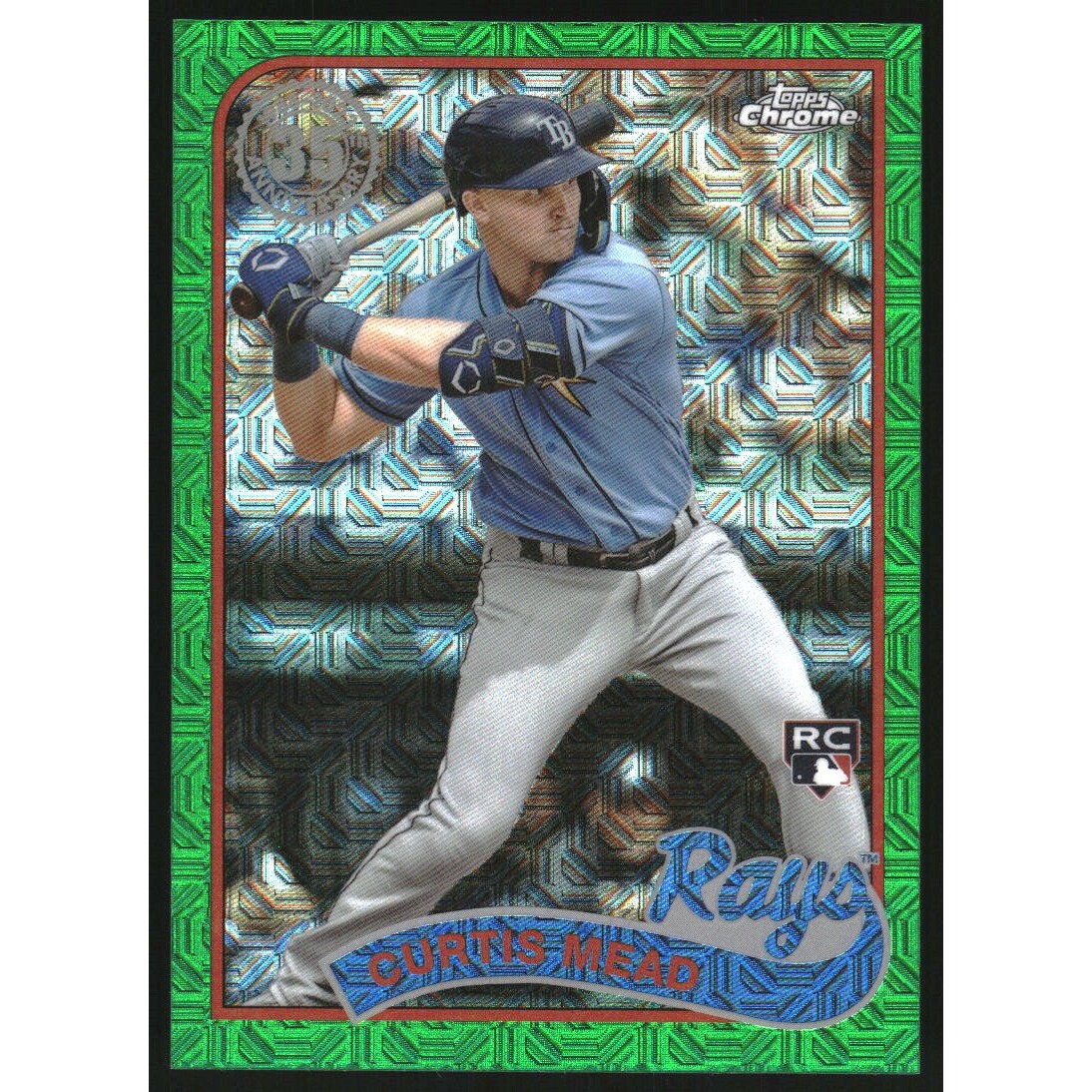 2024 Topps '89 Topps Silver Pack Chrome Green Refractors #T89C53 Curtis Mead