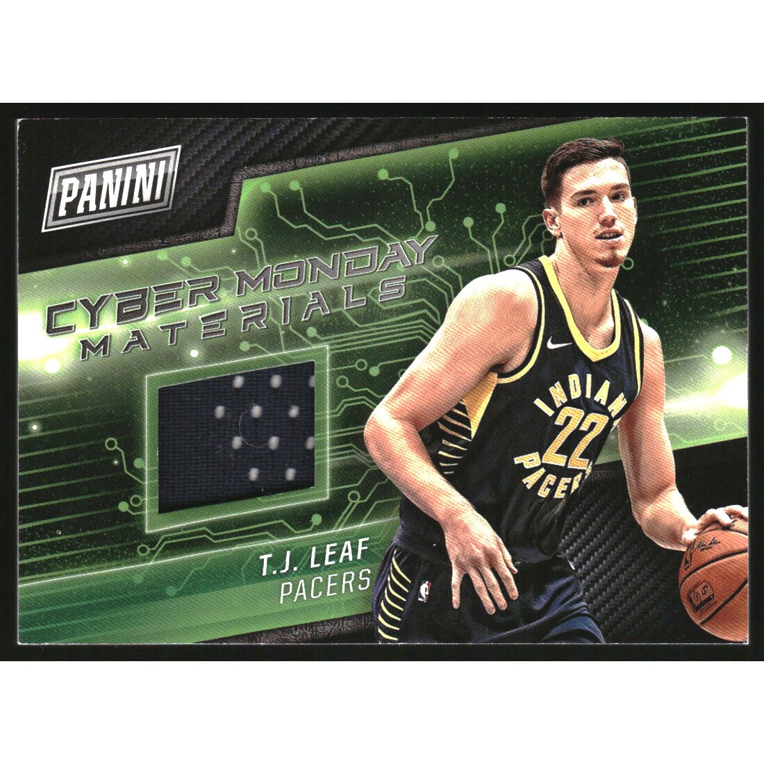 2017 Panini Cyber Monday Memorabilia #TL T.J. Leaf 2017 Panini Cyber Monday Memorabilia #TL T.J. Leaf