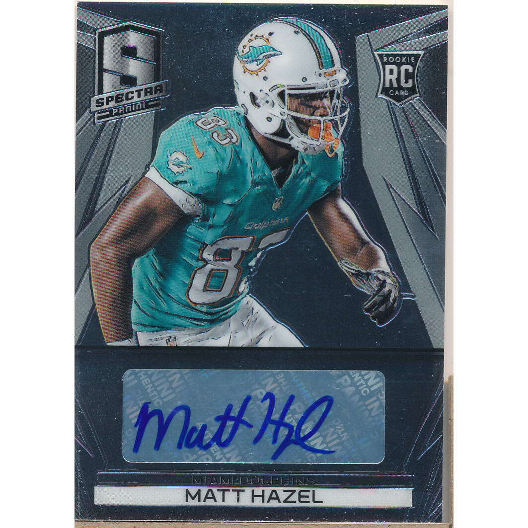 2014 Panini Spectra #317 Matt Hazel AU RC