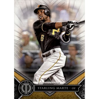 2017 Topps Tribute 5x7 #46 Starling Marte