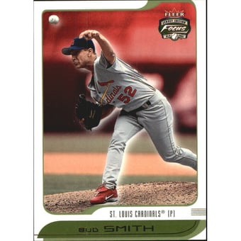 2002 Fleer Focus JE Jersey Parallel #36 Bud Smith/52