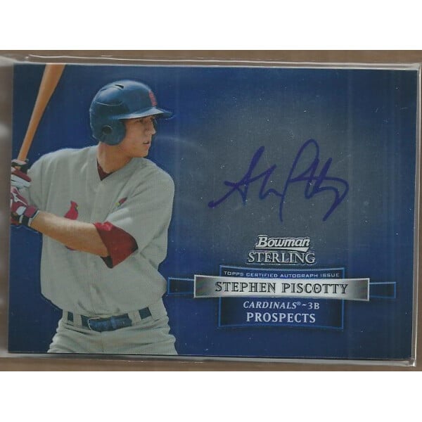 2012 Bowman Sterling Prospect Autographs #SP Stephen Piscotty