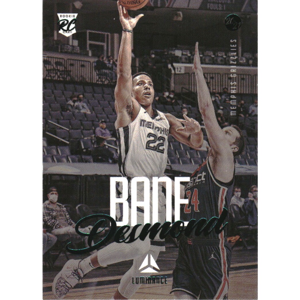 2020-21 Panini Chronicles Teal #158 Desmond Bane/Luminance