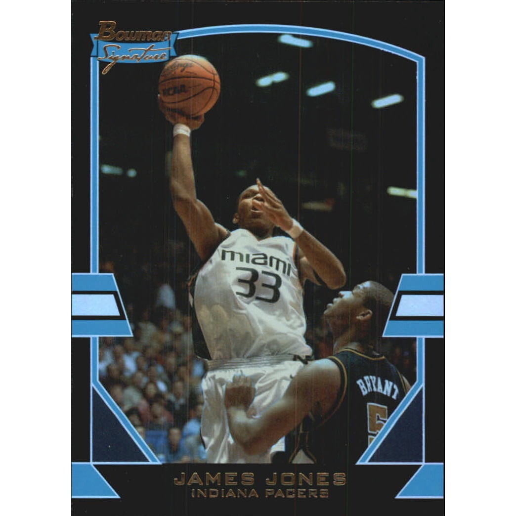 2003-04 Bowman Signature Edition Foil #107 James Jones. rookie card picture