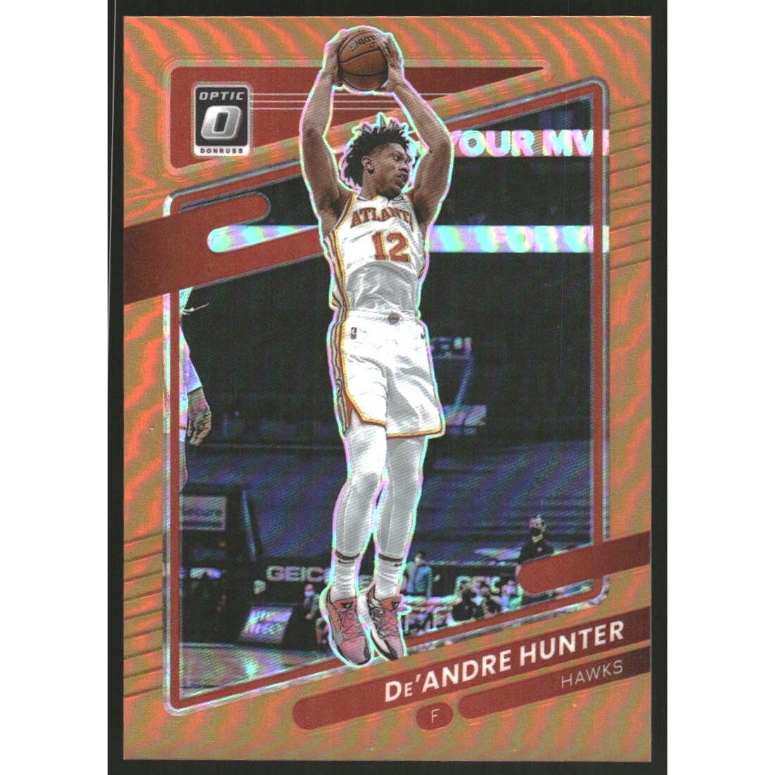 2021-22 Donruss Optic Orange #13 De’Andre Hunter 2021-22 Donruss Optic Orange #13 De’Andre Hunter