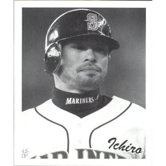 2008 Upper Deck Goudey Mini Blue Backs #260 Ichiro Suzuki 36 BW