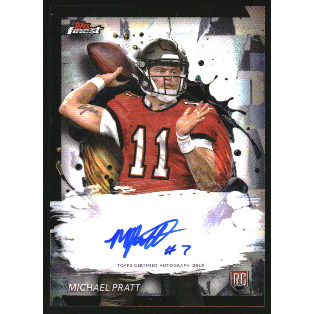 2024 Finest Rookie Autographs #RFAMP Michael Pratt