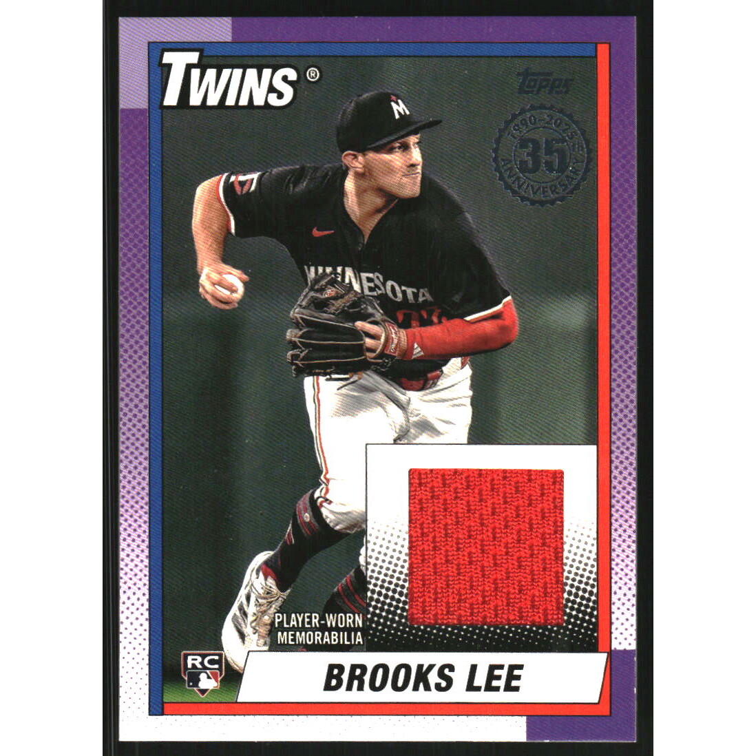 2025 Topps '90 Topps Relics #90R2BL Brooks Lee S2