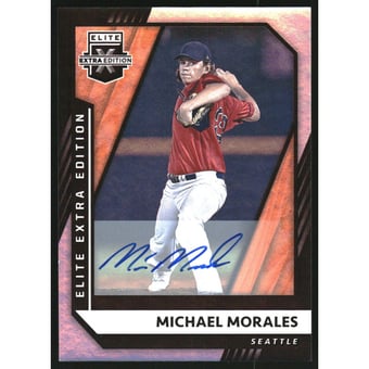 2021 Elite Extra Edition Signatures #83 Michael Morales