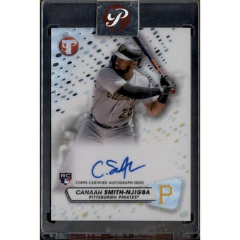 2023 Topps Pristine Autographs #PACS Canaan Smith-Njigba