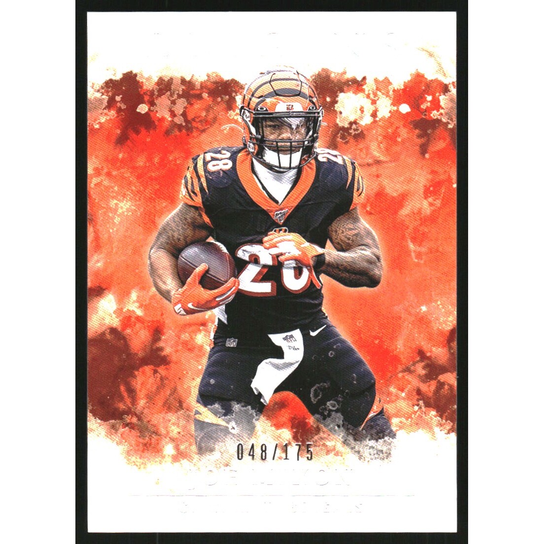 2020 Panini Origins Orange #76 Joe Mixon