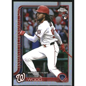 2025 Topps Chrome Update Refractors #USC95 James Wood
